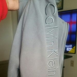 Gray Calvin Klein sweater